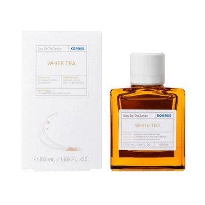 KORRES White Tea EDT 50ml 1.69oz Women Unisex Perfume Spray New In Box Greek