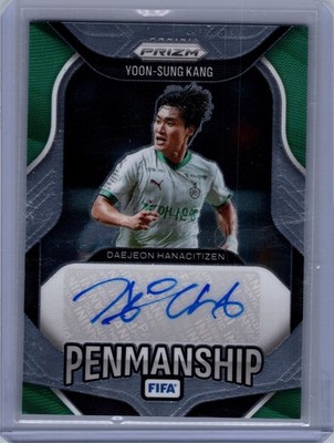 2025-26 Panini Prizm FIFA #P-YSK Yoon-Sung Kang Penmanship