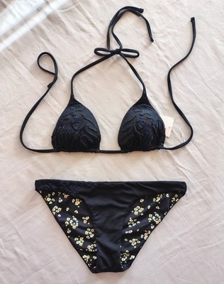 Wunderschöner Maaji Bikini Schwarz Karibik Limited Edition Neu M (38)