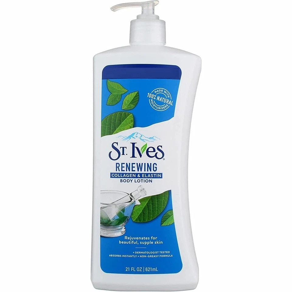 St.Ives Renewing Collagen & Elastin Body Lotion 621ml For Women & Men H787 - Image 2 of 4