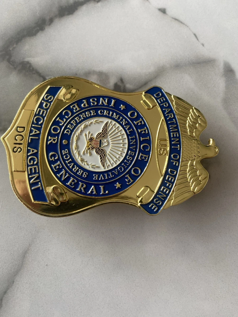 US Police Badge REPLIKA – Sammlerabzeichen / Film & Kostüm – KEIN echtes