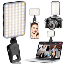 Selfie Light w/ Power Bank, RGB 3 Light Modes, 91 LEDs, 96 CRI Studio Fill