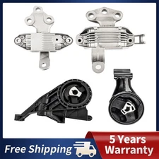 4Pcs Engine Motor Mount & Transmission Mount For Chevy Cruze 1.4L 2011 12-2016