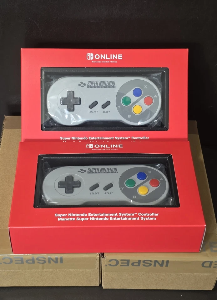 2x Super Nintendo (SNES) Controllers for Nintendo Switch Online - BRAND NEW - Image 3 of 4