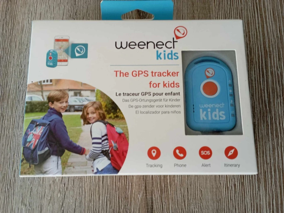 WEENECT KIDS Weenect kid tracker Traceur GPS pour Enfant localisation réel abonnement requis