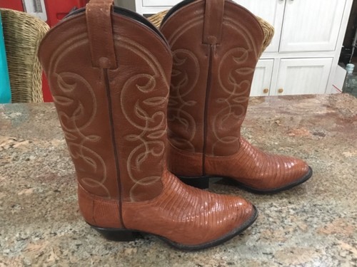 Tony Lama Women’s size 7 Lizard Cowboy Boots - Picture 6 of 12