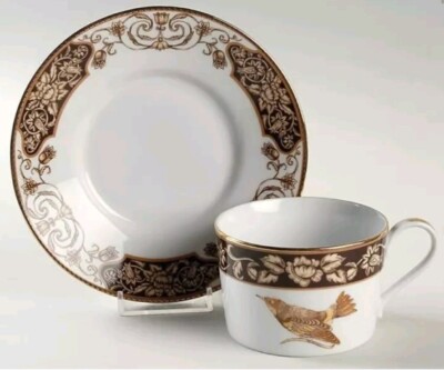 MUIRFIELD Song bird set of 8 cups and saucers 1 milk jug and sugar bowl #639