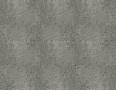 Cobblestone Scenery Sheets for Collectible Villages - 5 Seamless 8.5x11 Gray