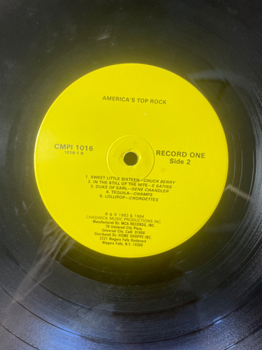 America's Top Rock (4 LP's) 1984 Chadwick Music Productions Inc. VG - Picture 7 of 11