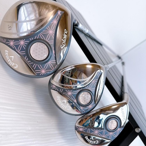 Ladies Callaway Solaire 8pcs Golf Clubs Set 7.9/P.S Flex-L With Head Cover F/S - Picture 2 of 10