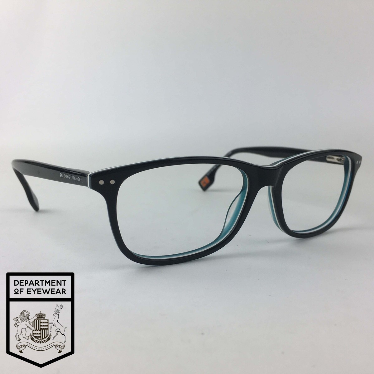 BOSS ORANGE eyeglasses BLACK RECTANGLEglasses frame MOD: BO 0056 30517257