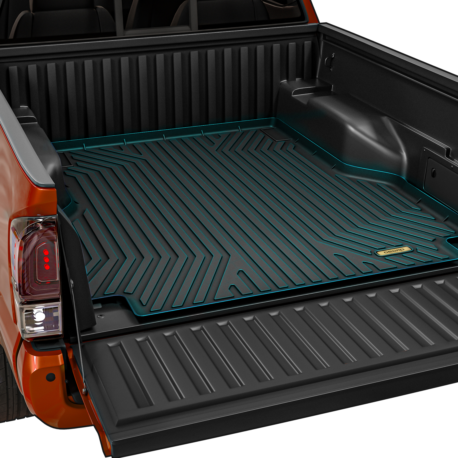5ft TPE Rubber Truck Bed Mats for 20202023 Jeep Gladiator 5' Bed All