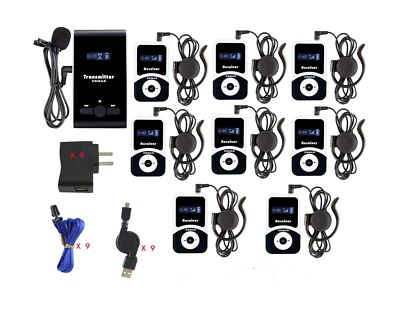 EXMAX  ATG-100T 195MHz Wireless Tour Guide System Interpreter Equipment Tra