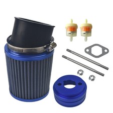 62mm Upgrade Air Filter Adapter Kit For Coleman CT100 Blue