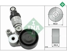 Belt tensioner, V-ribbed belt INA 533012910 for Mazda CX-5