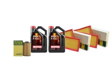 Motul + OEM Engine Oil Change Kit (0W-40) (10 Liter) (X-Max 8100)