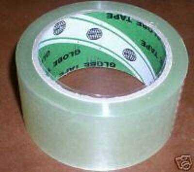36 ROLLS 2'' CLEAR HEAVY DUTY PACKAGING TAPE, PAKRITE CLEAR TAPE