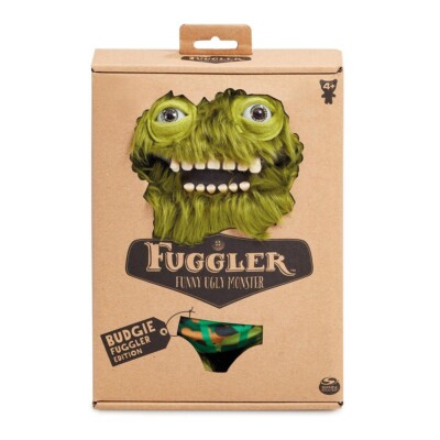 FUGGLER - LUSTIGES HÄSSLICHES MONSTER - WELLENSITTICH - COUNT UNDEROO MCGOO GRÜN BRANDNEU