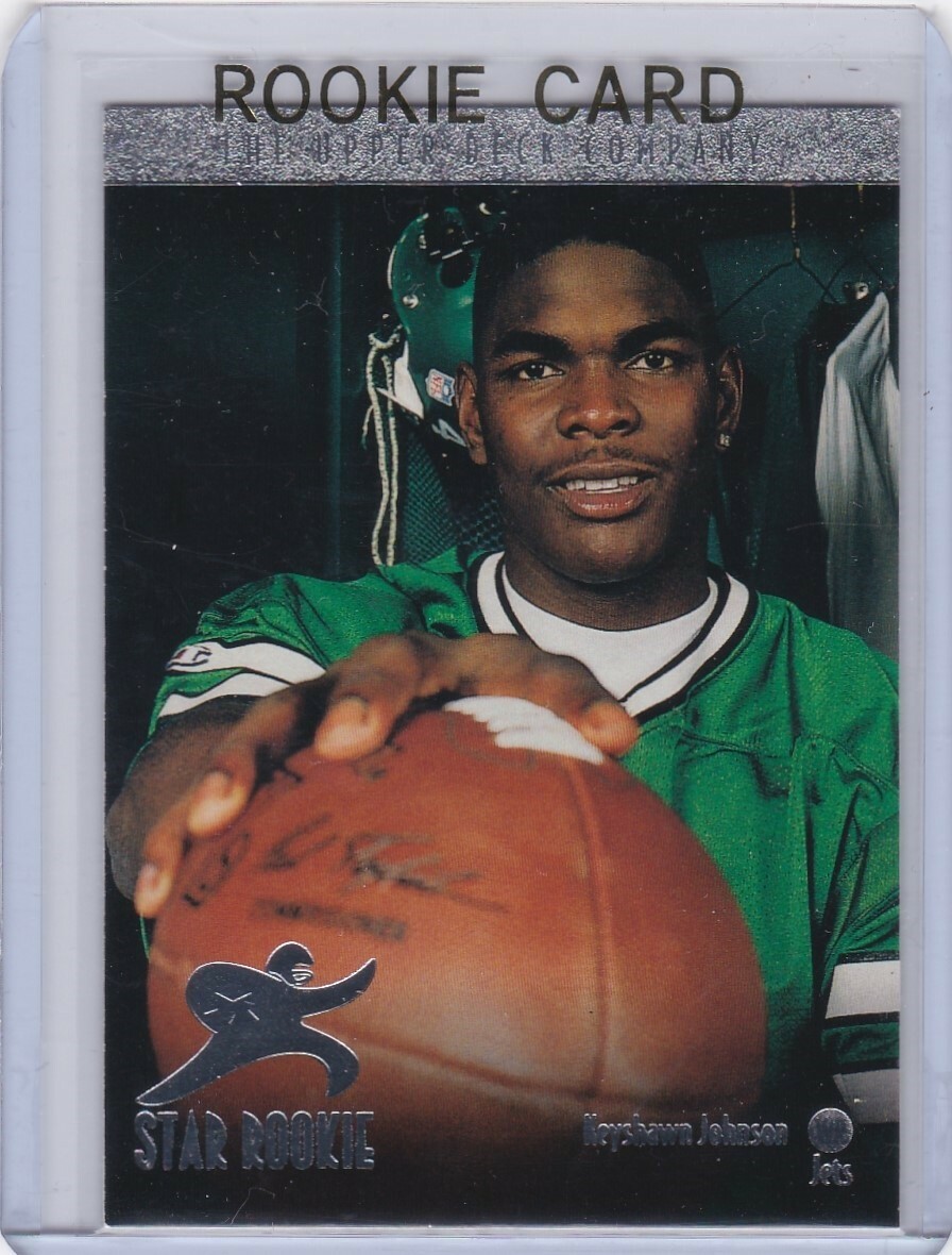 KEYSHAWN JOHNSON ROOKIE CARD 1996 Upper Deck STAR RC New York Jets