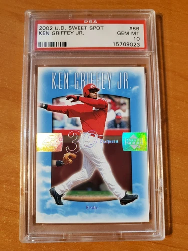 2002 Upper Deck Sweet Spot Ken Griffey Jr. Card #86 PSA 10 GEM MINT