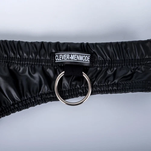 Herren Wetlook Slip Tanga G String Sexy Kunstleder Unterwäsche T-Back Höschen - - Bild 12 von 23