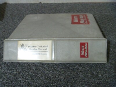 White New Idea 6100 6180 6600 6700 6900 Planter Shop Service Repair Manual