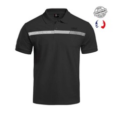 POLO SÉCU-ONE SÉCURITÉ PRIVÉE NOIR INTERVENTION GARDIEN SURETE VIGILE AGENT