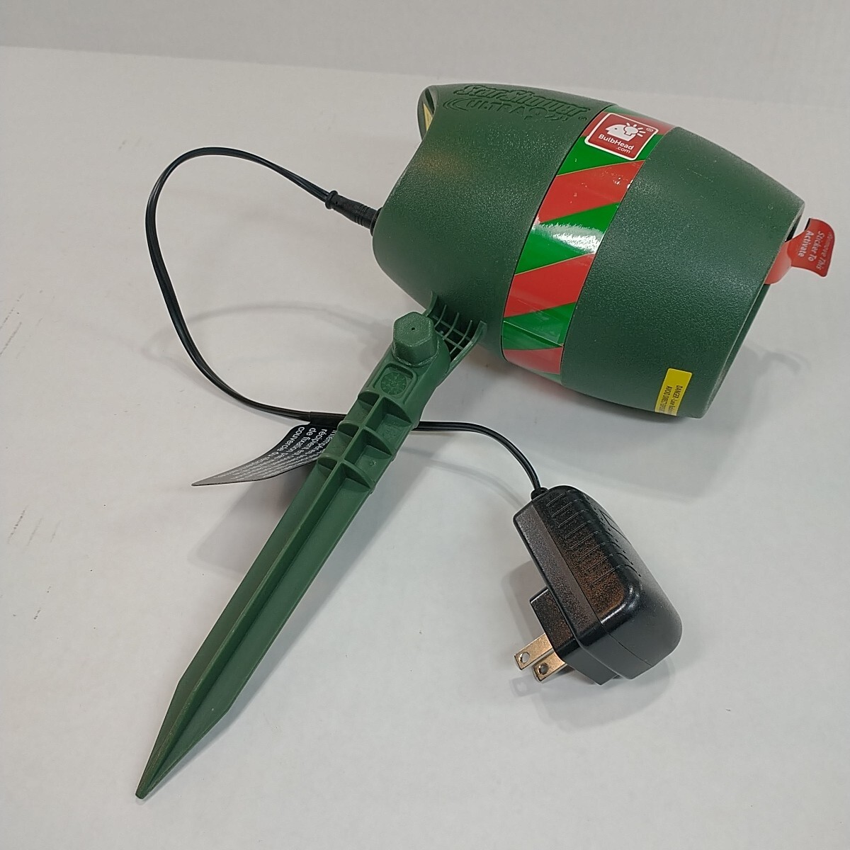 BulbHead Star Shower Ultra 9 Outdoor Laser Light Show Device + Plug In