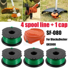 SF-080 String Trimmer Spool Line Cap Replacement For BLACK+DECKER GH3000 Model