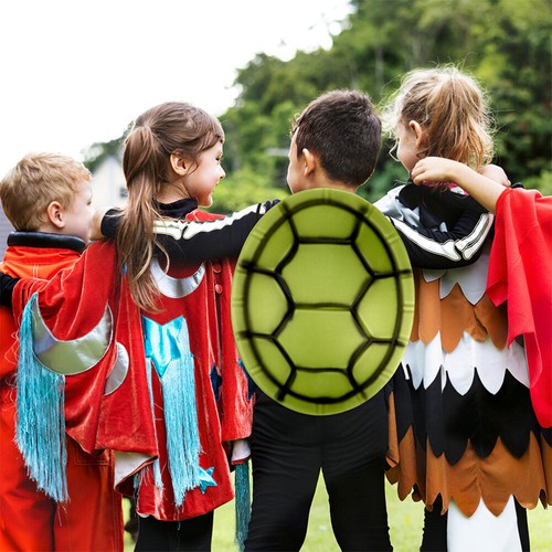 7pcs Kids Turtle Shell Backpack Halloween Cosplay Soft EVA Tortoise Shell - Picture 7 of 12