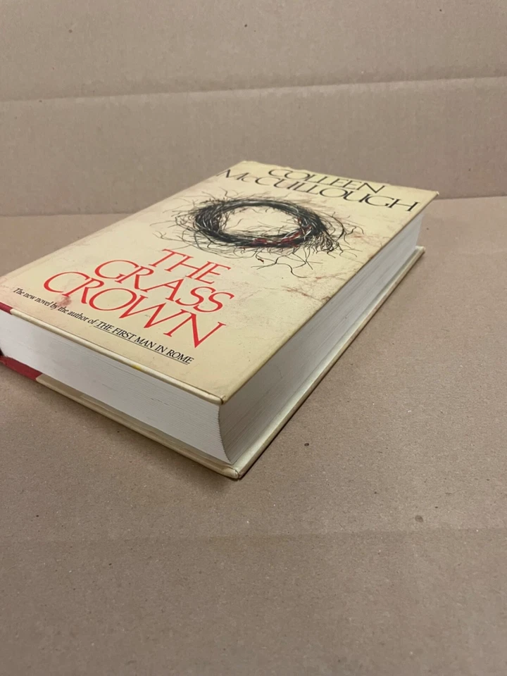 The Grass Crown Colleen McCullough First Hardcover Edition 1991 HC/DJ - Imagem 2 de 4