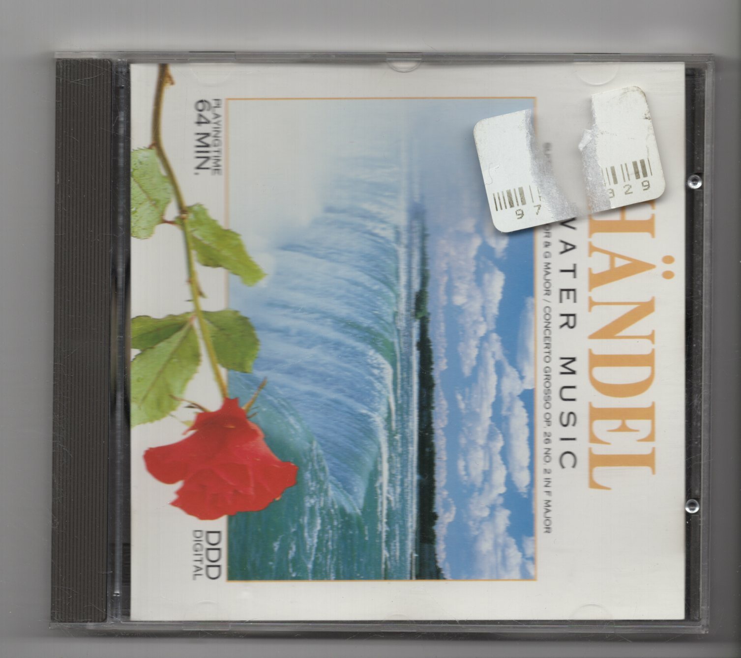 (JT316) Handel, Water Music - 1992 CD