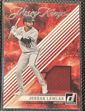 2024 Donruss Baseball #JK-JL Jordan Lawlar Jersey Kings Relic Patch - Arizona