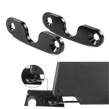 Set Sun Visor Clip Repair Kit For Jeep Wrangler Jk Jl Gladiator Jt Metal 18 - 22
