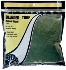Woodland Scenics T49 Turf Fine Blended Grass Bag Train Scenery Greenery
