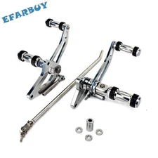 Polished Forward Controls for Honda Shadow VLX 600 VT600 C CD Deluxe 1987-2007