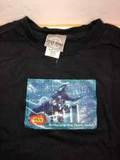 Vintage Star Wars Embrace the Dark Side T-Shirt Mens Large Darth Vader S20
