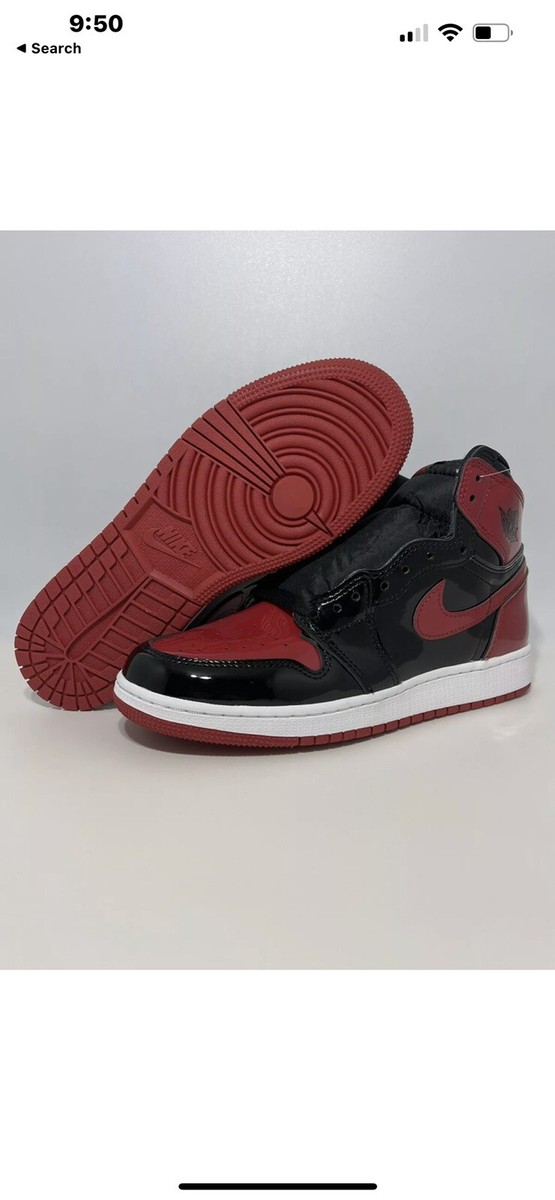 Size 13 - Air Jordan 1 Retro High OG Patent Bred. $399.99