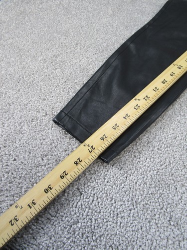 Allsaints Leggings Womens 2 Black Faux Leather *Read - Picture 3 of 11