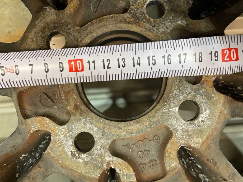 JDM Rare BR racing wheel 14 inch 6J plus 40 PCD100 L700 series