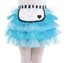 O/S Child Girls Blue Layered Alice in Wonderland Tutu Blue