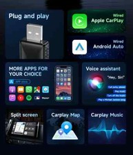 Adattatore CarPlay Android Auto Wireless Plug And Play, WIFI Veloce Universale - Miniatura 2