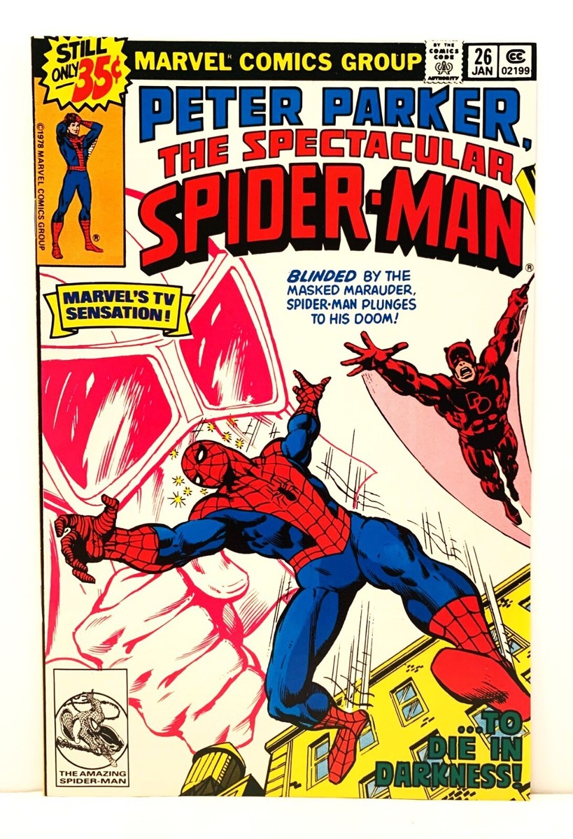 The Spectacular Spider-Man #26 1979 To Die In The Darkness Near