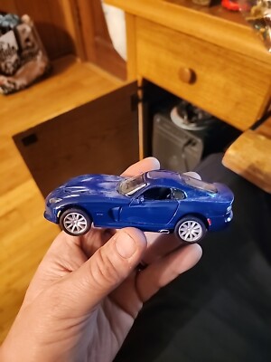 Dodge 2013 SRT Viper GTX Kinsmart  Dark Blue Diecast 1:36 Scale Car