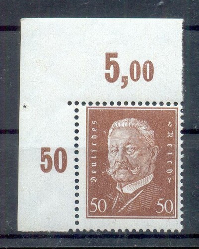 Dr-Weimar 420Por Sheet Corner ** MNH MINT 300++Eur (16055