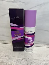 TARTE STAY SPRAY SETTING SPRAY! BRAND NEW IN BOX FULL SIZE 4OZ