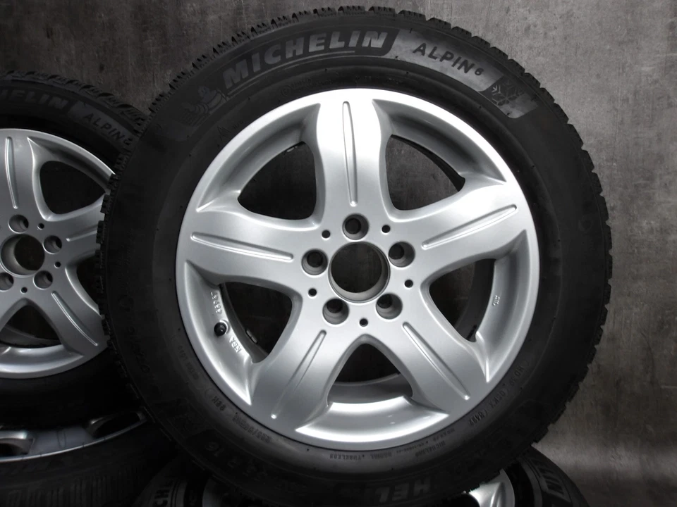 4 x Rial Michelin Mercedes A-B-C Klasse 225/55 R16 99H XL Winter (1404) - Bild 2 von 4