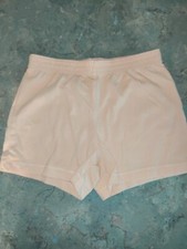 Wonder Nation Girls Pull On Rolled Cuff Shorts Size Medium 7-8 Peach/Coral