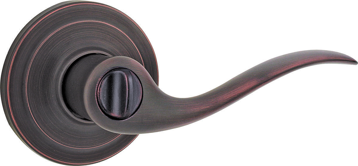 Tustin Venetian Bronze Privacy Door Lock with 6AL Latch and RCS Strike-image
