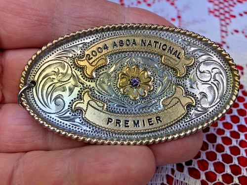Australian Shepherd Club Of America 2004 ASCA NATIONAL PREMIER KEY FOB Fancy Tag